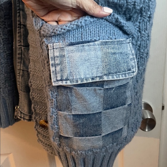 BiBi Blue Hooded Jacket - Picture 4 of 5